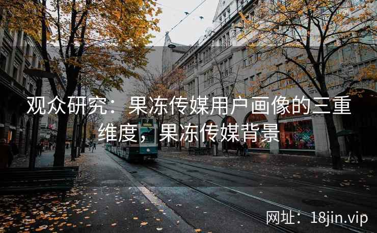 观众研究：果冻传媒用户画像的三重维度，果冻传媒背景